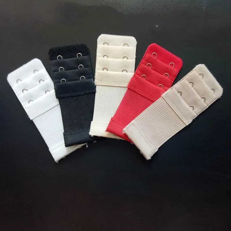 1PC Bra Extender for Women'S 2 Hook Elastic Bra Extension Strap Hook Clip Expander Adjustable Belt Buckle Intimates