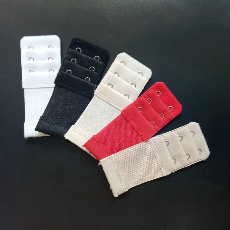 1PC Bra Extender for Women'S 2 Hook Elastic Bra Extension Strap Hook Clip Expander Adjustable Belt Buckle Intimates