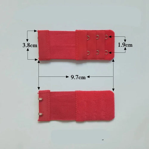 1PC Bra Extender for Women'S 2 Hook Elastic Bra Extension Strap Hook Clip Expander Adjustable Belt Buckle Intimates